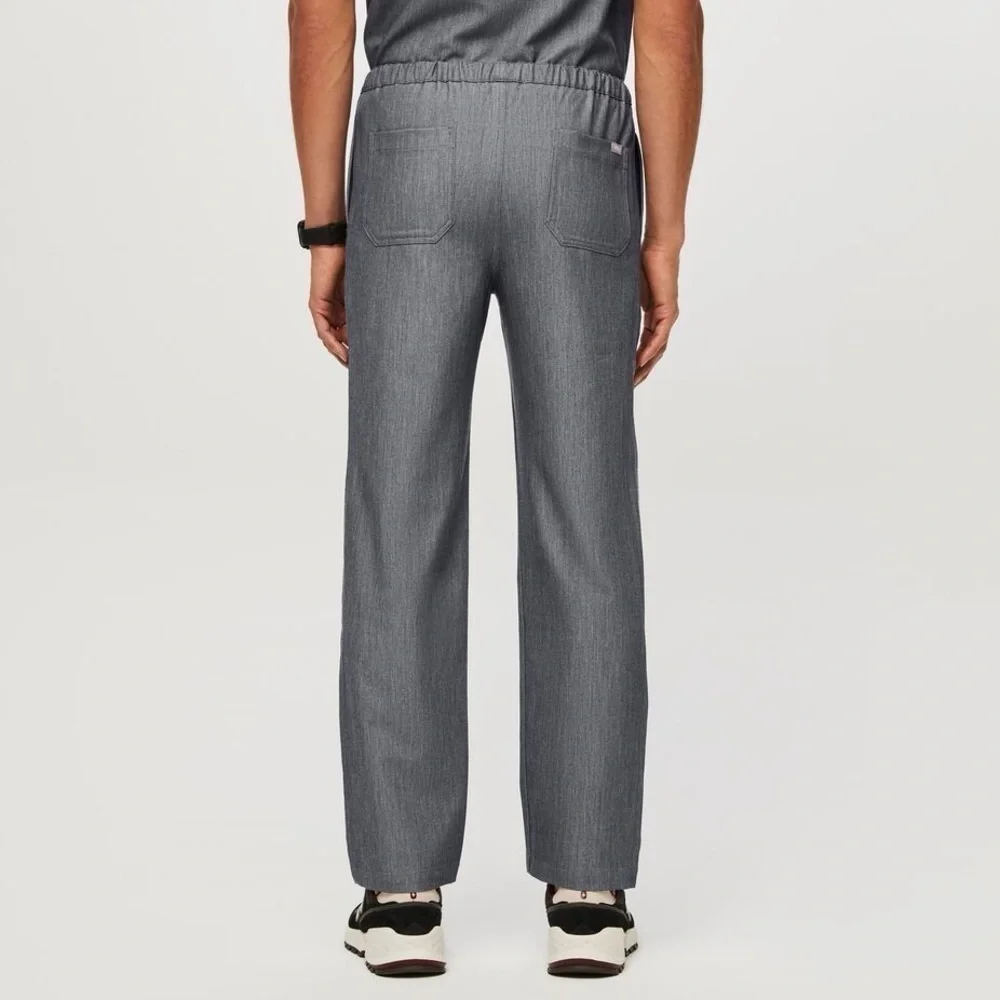 Figs Pisco Basic Scrub Straight Leg Pants in Graphite 4 Pockets Anti-Wrinkle XL
